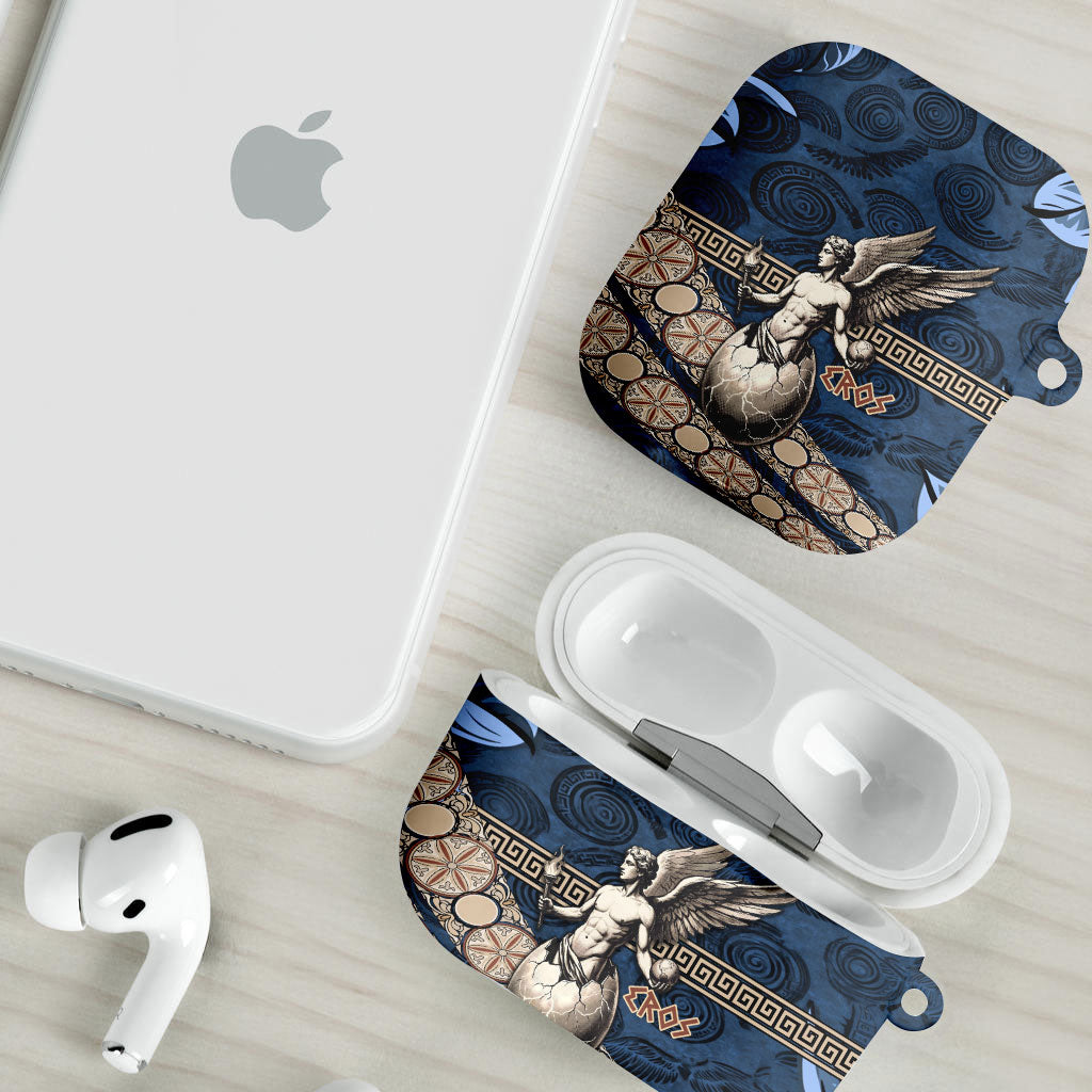 Eros Greek Mythology Protogonos AirPods Case Winged Eros Emerging From Cosmic Egg Greek Key