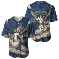 Eros Greek Mythology Protogonos Baseball Jersey Winged Eros Emerging From Cosmic Egg Greek Key