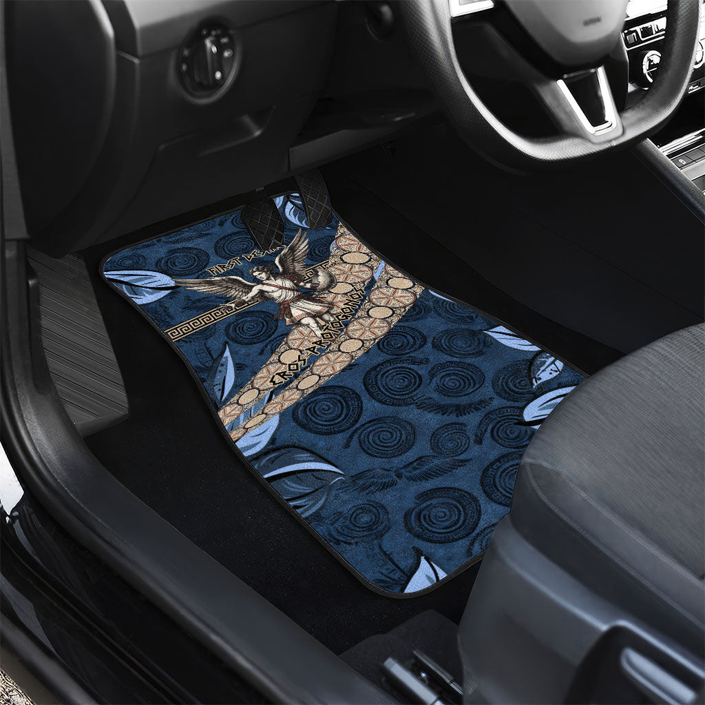 Eros Greek Mythology Protogonos Car Mats Winged Eros Emerging From Cosmic Egg Greek Key