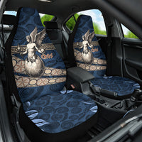 Eros Greek Mythology Protogonos Car Seat Cover Winged Eros Emerging From Cosmic Egg Greek Key