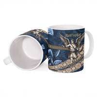 Eros Greek Mythology Protogonos Ceramic Mug Winged Eros Emerging From Cosmic Egg Greek Key