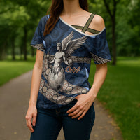 Eros Greek Mythology Protogonos Cross Shoulder Shirt Winged Eros Emerging From Cosmic Egg Greek Key