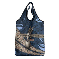 Eros Greek Mythology Protogonos Grocery Bag Winged Eros Emerging From Cosmic Egg Greek Key