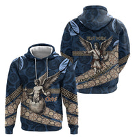 Eros Greek Mythology Protogonos Hoodie Winged Eros Emerging From Cosmic Egg Greek Key