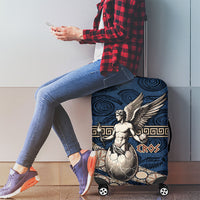 Eros Greek Mythology Protogonos Luggage Cover Winged Eros Emerging From Cosmic Egg Greek Key