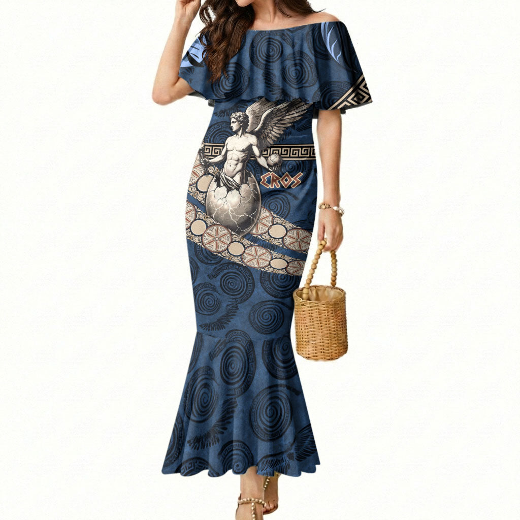 Eros Greek Mythology Protogonos Mermaid Dress Winged Eros Emerging From Cosmic Egg Greek Key