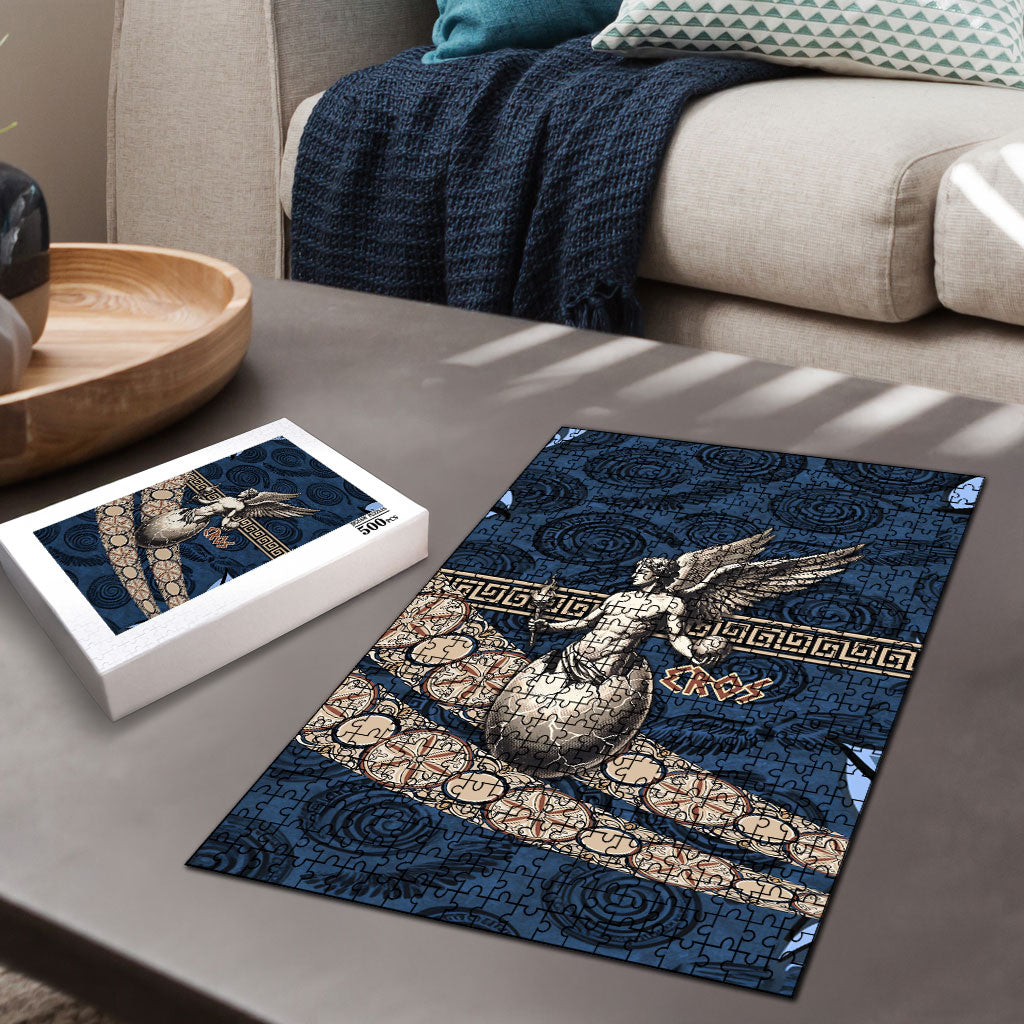 Eros Greek Mythology Protogonos Puzzle Winged Eros Emerging From Cosmic Egg Greek Key