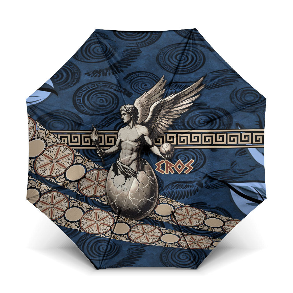 Eros Greek Mythology Protogonos Umbrella Winged Eros Emerging From Cosmic Egg Greek Key