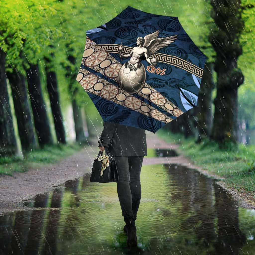 Eros Greek Mythology Protogonos Umbrella Winged Eros Emerging From Cosmic Egg Greek Key