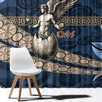 Eros Greek Mythology Protogonos Window Curtain Winged Eros Emerging From Cosmic Egg Greek Key