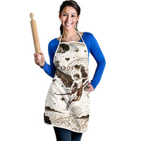 Eros Greek Mythology Cupid God Of Love Apron Winged Archer Eros Bow Arrow And Celestial Clouds