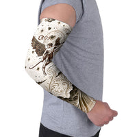 Eros Greek Mythology Cupid God Of Love Arm Sleeves Winged Archer Eros Bow Arrow And Celestial Clouds