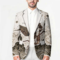 Eros Greek Mythology Cupid God Of Love Blazer Winged Archer Eros Bow Arrow And Celestial Clouds