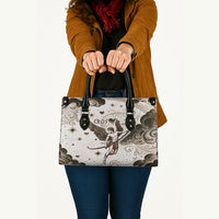 Eros Greek Mythology Cupid God Of Love Leather Bag Winged Archer Eros Bow Arrow And Celestial Clouds
