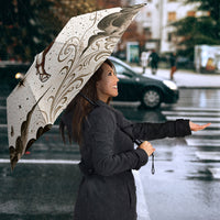 Eros Greek Mythology Cupid God Of Love Umbrella Winged Archer Eros Bow Arrow And Celestial Clouds