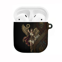 Nike Goddess AirPods Case Ancient Greece Laurel Wreath And Greek Key