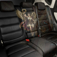 Nike Goddess Back Car Seat Cover Ancient Greece Laurel Wreath And Greek Key