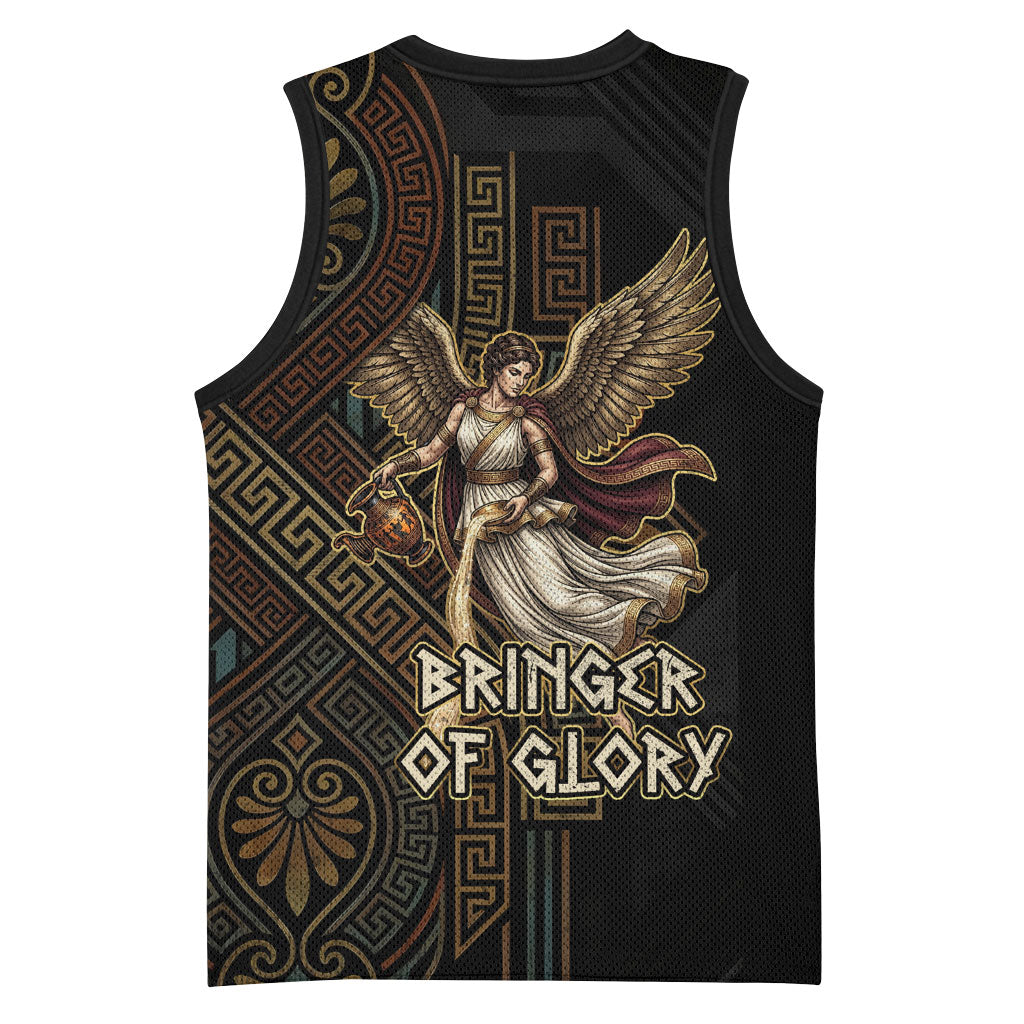 Nike Goddess Basketball Jersey Ancient Greece Laurel Wreath And Greek Key