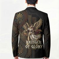 Nike Goddess Blazer Ancient Greece Laurel Wreath And Greek Key