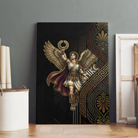 Nike Goddess Canvas Wall Art Ancient Greece Laurel Wreath And Greek Key