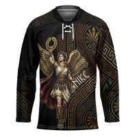 Nike Goddess Hockey Jersey Ancient Greece Laurel Wreath And Greek Key