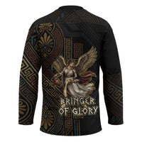 Nike Goddess Hockey Jersey Ancient Greece Laurel Wreath And Greek Key