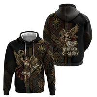 Nike Goddess Hoodie Ancient Greece Laurel Wreath And Greek Key