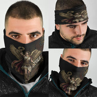 Nike Goddess Neck Gaiter Ancient Greece Laurel Wreath And Greek Key