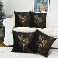 Nike Goddess Pillow Cover Ancient Greece Laurel Wreath And Greek Key