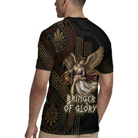 Nike Goddess Rugby Jersey Ancient Greece Laurel Wreath And Greek Key