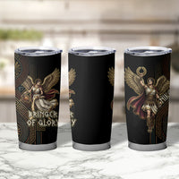 Nike Goddess Tumbler Cup Ancient Greece Laurel Wreath And Greek Key