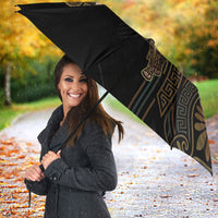 Nike Goddess Umbrella Ancient Greece Laurel Wreath And Greek Key