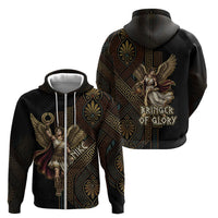 Nike Goddess Zip Hoodie Ancient Greece Laurel Wreath And Greek Key