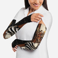 Nike Goddess Arm Sleeves Winged Goddess Lyre Instrument And Greek Key