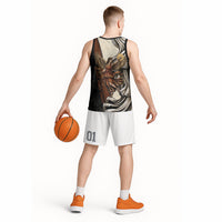 Nike Goddess Basketball Jersey Winged Goddess Lyre Instrument And Greek Key