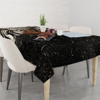 Nike Goddess Tablecloth Winged Goddess Lyre Instrument And Greek Key