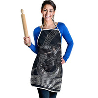 Nemesis Goddess Apron Winged Nemesis Crescent Moon Sword Greek Key