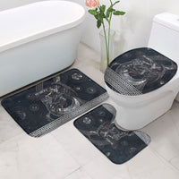 Nemesis Goddess Bathroom Set Winged Nemesis Crescent Moon Sword Greek Key