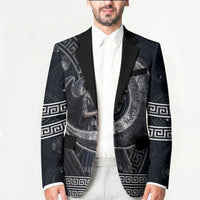 Nemesis Goddess Blazer Winged Nemesis Crescent Moon Sword Greek Key