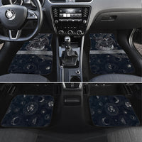 Nemesis Goddess Car Mats Winged Nemesis Crescent Moon Sword Greek Key