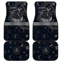 Nemesis Goddess Car Mats Winged Nemesis Crescent Moon Sword Greek Key