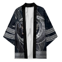Nemesis Goddess Kimono Winged Nemesis Crescent Moon Sword Greek Key