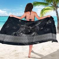 Nemesis Goddess Sarong Winged Nemesis Crescent Moon Sword Greek Key