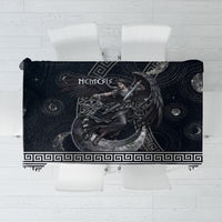 Nemesis Goddess Tablecloth Winged Nemesis Crescent Moon Sword Greek Key