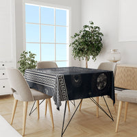 Nemesis Goddess Tablecloth Winged Nemesis Crescent Moon Sword Greek Key