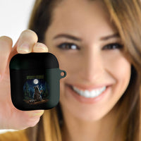 Raccoon Stay Wild Stay Cozy Camping AirPods Case Starry Night Forest Wildlife