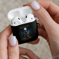 Raccoon Stay Wild Stay Cozy Camping AirPods Case Starry Night Forest Wildlife
