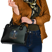 Raccoon Stay Wild Stay Cozy Camping Shoulder Handbag Starry Night Forest Wildlife
