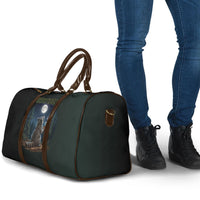 Raccoon Stay Wild Stay Cozy Camping Travel Bag Starry Night Forest Wildlife