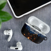 Raccoons Campfire Stay Cozy Stay Wild AirPods Case Starry Night Forest Wildlife